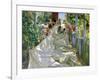 Mending the Sail-Joaqu?n Sorolla y Bastida-Framed Giclee Print