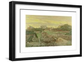 Mending Wall, Near Gruchy-Maurice Sheppard-Framed Giclee Print