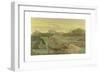 Mending Wall, Near Gruchy-Maurice Sheppard-Framed Giclee Print