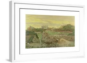 Mending Wall, Near Gruchy-Maurice Sheppard-Framed Giclee Print