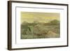 Mending Wall, Near Gruchy-Maurice Sheppard-Framed Giclee Print