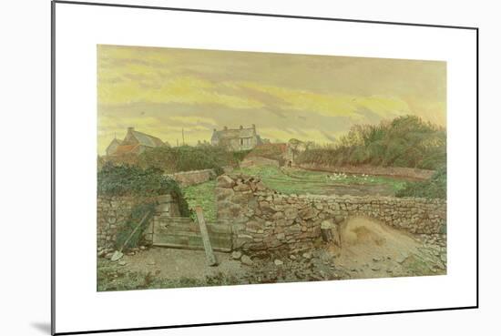 Mending Wall, Near Gruchy-Maurice Sheppard-Mounted Giclee Print