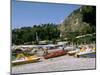 Mendolia Beach, Taormina, Sicily, Italy-Peter Thompson-Mounted Photographic Print