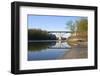 Mendota Bridge from Shores of Minnesota River-jrferrermn-Framed Photographic Print