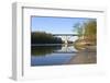 Mendota Bridge from Shores of Minnesota River-jrferrermn-Framed Photographic Print