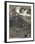 Mendoza Province, Las Cuevas, Road to Christo Redentor Statue by Cerro Aconcagua, Argentina-Walter Bibikow-Framed Photographic Print