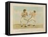 Mendoza vs. Humphry-C.r. Ryley-Framed Stretched Canvas