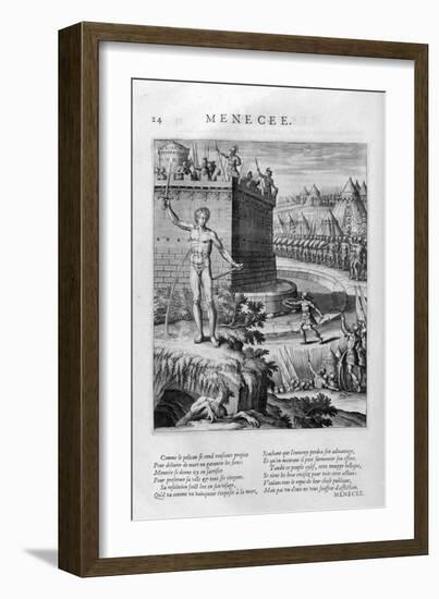 Ménécée, 1615-Leonard Gaultier-Framed Giclee Print