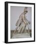 Menelaus Supporting the Body of Patroclus, Roman Copy of a Greek Original, 150-125 BC-null-Framed Giclee Print