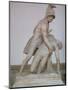 Menelaus Supporting the Body of Patroclus, Roman Copy of a Greek Original, 150-125 BC-null-Mounted Giclee Print