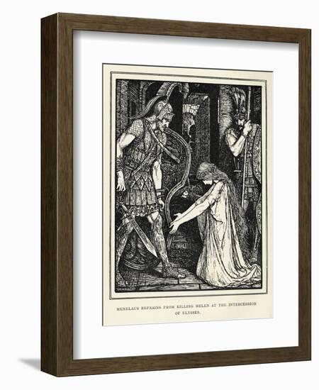 Menelaus-Henry Justice Ford-Framed Art Print