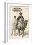 Menelik II Emperor of Ethiopia-null-Framed Art Print