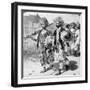 Menelik II Guards in Abyssinia or Ethiopia 1903-Chris Hellier-Framed Giclee Print