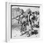 Menelik II Guards in Abyssinia or Ethiopia 1903-Chris Hellier-Framed Giclee Print