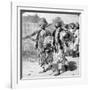 Menelik II Guards in Abyssinia or Ethiopia 1903-Chris Hellier-Framed Giclee Print