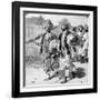 Menelik II Guards in Abyssinia or Ethiopia 1903-Chris Hellier-Framed Giclee Print