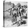 Menelik II Guards in Abyssinia or Ethiopia 1903-Chris Hellier-Stretched Canvas