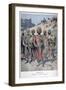 Menelik II of Abyssinia, 1895-Henri Meyer-Framed Giclee Print