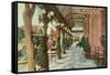 Menger Colonnade, San Antonio, Texas-null-Framed Stretched Canvas