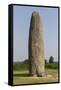 Menhir (Ancient Standing Stone), Le Champ Dolent, Dol-De-Bretagne, Brittany, France, Europe-Rolf Richardson-Framed Stretched Canvas