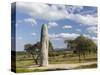 Menhir da Meada, Marvao in the Alentejo. Iberian peninsula, Portugal-Martin Zwick-Stretched Canvas