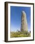 Menhir de Outeiro, Monsaraz in the Alentejo. Portugal-Martin Zwick-Framed Photographic Print