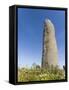 Menhir de Outeiro, Monsaraz in the Alentejo. Portugal-Martin Zwick-Framed Stretched Canvas