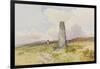 Menhir Near Merivale Bridge , C.1895-96-Frederick John Widgery-Framed Giclee Print