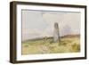 Menhir Near Merivale Bridge , C.1895-96-Frederick John Widgery-Framed Giclee Print