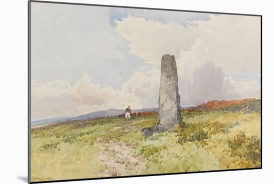 Menhir Near Merivale Bridge , C.1895-96-Frederick John Widgery-Mounted Giclee Print