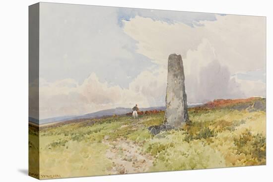 Menhir Near Merivale Bridge , C.1895-96-Frederick John Widgery-Stretched Canvas