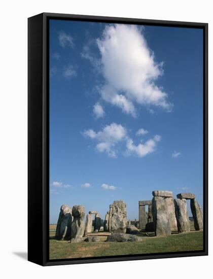 Menhirs at Stonehenge-Kevin Schafer-Framed Stretched Canvas