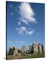 Menhirs at Stonehenge-Kevin Schafer-Stretched Canvas