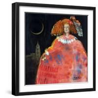 Menina and Cathedral-Marisa Leon-Framed Giclee Print