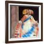 Menina with Sash and Flower-Marisa Leon-Framed Giclee Print