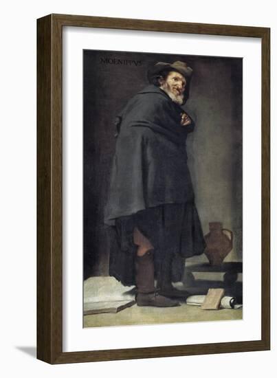 Menippus-Diego Velazquez-Framed Art Print