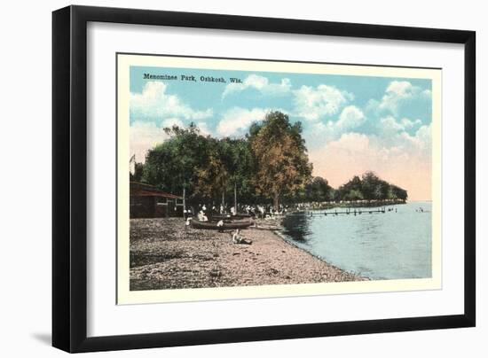 Menominee Park, Oshkosh-null-Framed Art Print