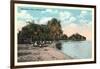 Menominee Park, Oshkosh-null-Framed Art Print