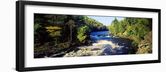 Menominee River at Piers Gorge, Upper Peninsula of Michigan, Michigan, USA-null-Framed Photographic Print