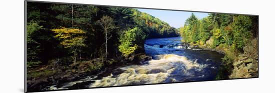 Menominee River at Piers Gorge, Upper Peninsula of Michigan, Michigan, USA-null-Mounted Photographic Print