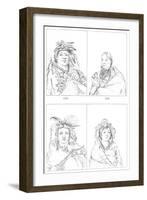 Menominees, 1841-Myers and Co-Framed Giclee Print