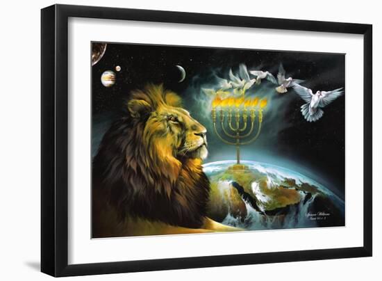 Menorah-Spencer Williams-Framed Giclee Print