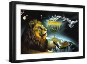 Menorah-Spencer Williams-Framed Giclee Print