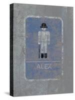 Mens Bathroom - Alex-null-Stretched Canvas