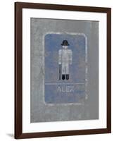 Mens Bathroom - Alex-null-Framed Poster