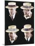 Mens Hats, USA, 1920-null-Mounted Giclee Print