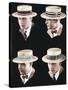 Mens Hats, USA, 1920-null-Stretched Canvas