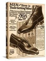 Mens Shoes 1924-null-Stretched Canvas