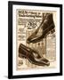 Mens Shoes 1924-null-Framed Art Print