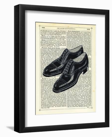 Mens Shoes-Marion Mcconaghie-Framed Art Print